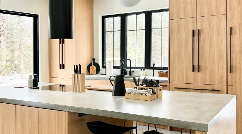 Rift White Oak kitchen cabinets